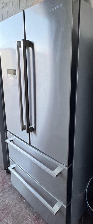 FRIGORÍFICO AMERICANO SMEG EN ACERO INOXIDABLE