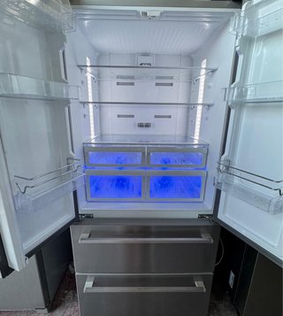 FRIGORÍFICO AMERICANO SMEG EN ACERO INOXIDABLE