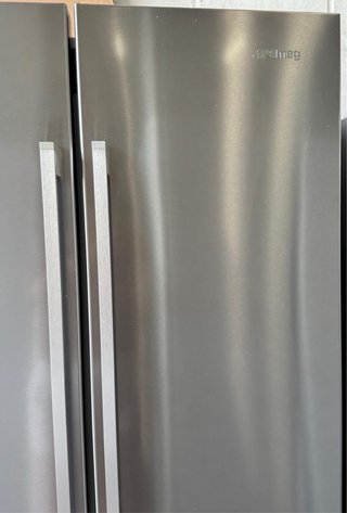 FRIGORÍFICO AMERICANO SMEG EN ACERO INOXIDABLE