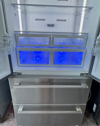 FRIGORÍFICO AMERICANO SMEG EN ACERO INOXIDABLE