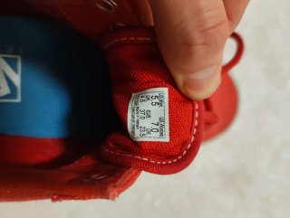 Zapatillas Vans Mujer Rojas