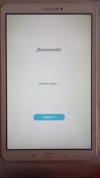 Tablet Samsung Blanca