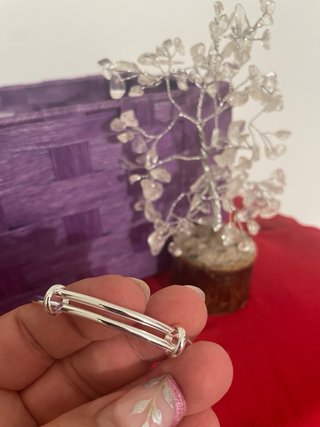 OFERTA Pulsera de plata abalorios Ajustable
