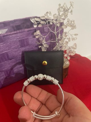 OFERTA Pulsera de plata abalorios Ajustable