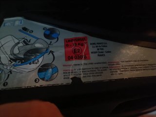 Silla de coche para bebé