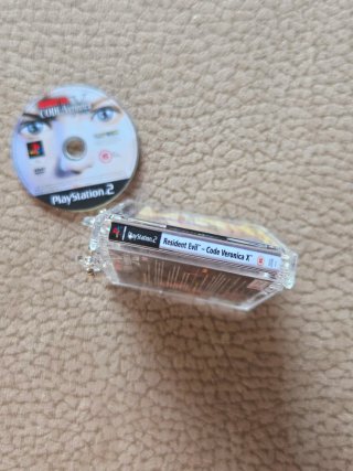 Resident Evil Code Veronica mini CD keychain