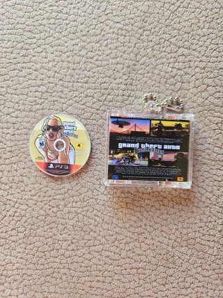 Mini CD Portachiavi Grand Theft Auto San Andreas