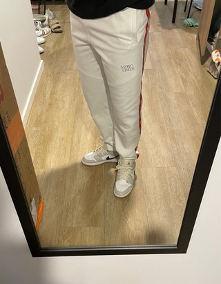 Nike Pantalón Deportivo Blanco Talla S