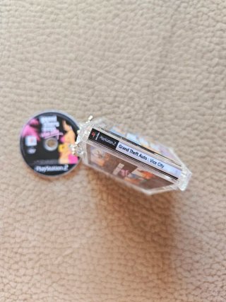 Keychain Grand Theft Auto Vice City mini cd NFC