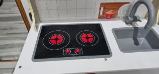 Cocina infantil de madera