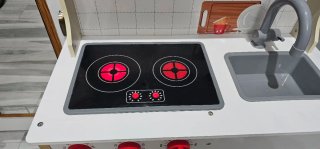 Cocina infantil de madera