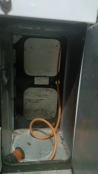 Cocina de gas blanca