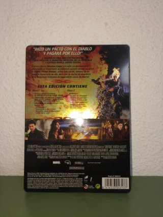 GHOST RIDER DUE STEELBOOK DUE FILM BLU-RAY