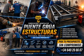 Fabricación de Puentes Grúa
