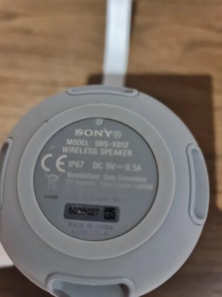 Altavoz Sony Bluetooth Blanco
