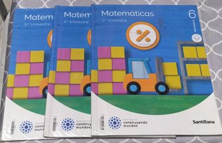 Matemáticas 6 Primaria Construyendo mundos Santill