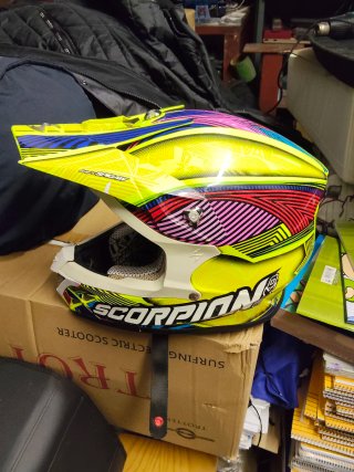Casco Scorpion EXO Motocross