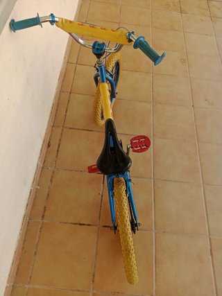 Bici BMX Orbea Galaxy Azul y Amarilla