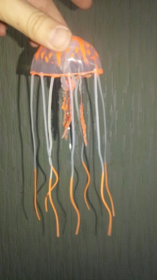 medusa decorativa para acuarios