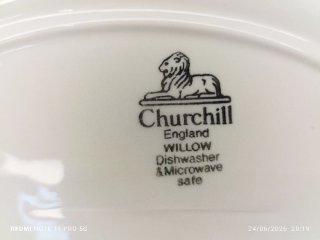 BANDEJA CHURCHILL PORCELANA INGLESA