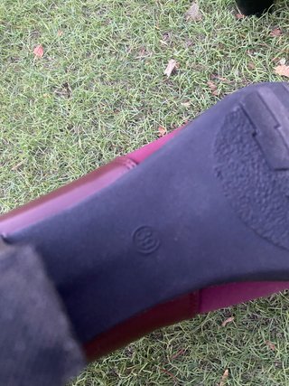 Zapatos Yameiji burdeos