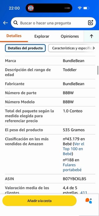 BundleBean Funda Impermeable Portabebés