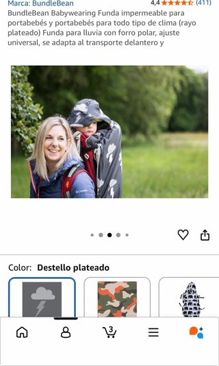 BundleBean Funda Impermeable Portabebés