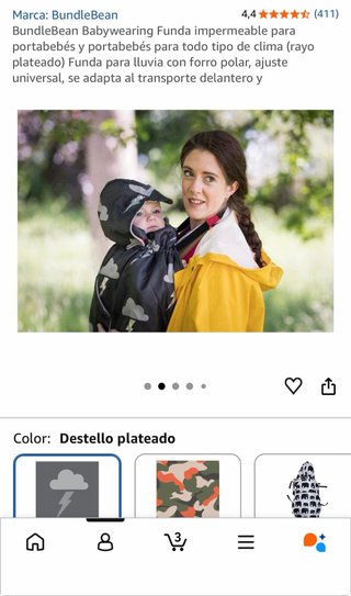 BundleBean Funda Impermeable Portabebés
