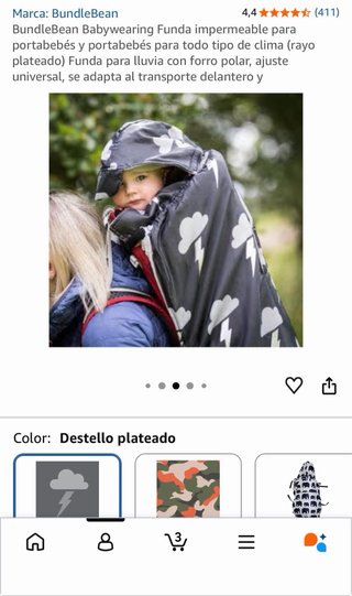 BundleBean Funda Impermeable Portabebés