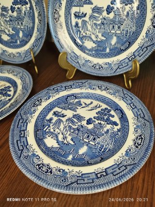 PORCELANA CHURCHILL PLATOS POSTRE