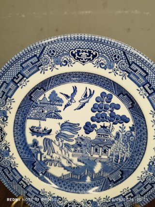 PORCELANA CHURCHILL PLATOS POSTRE