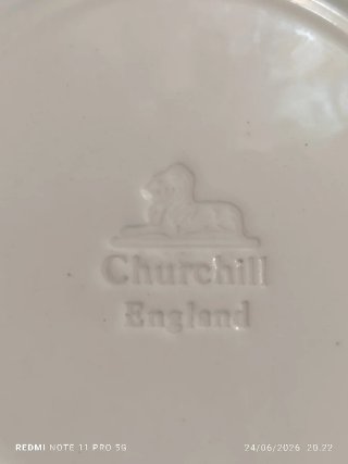 PORCELANA CHURCHILL PLATOS POSTRE