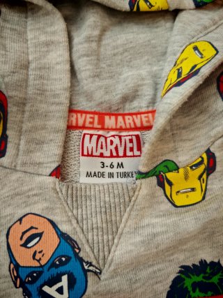 Conjunto Marvel 3-6 meses