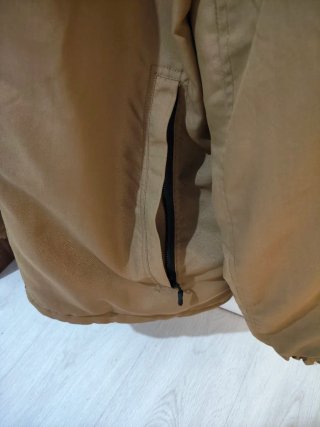 Cazadora marrón LEFTIES capucha XXL