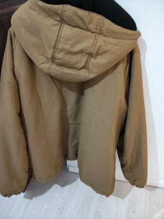 Cazadora marrón LEFTIES capucha XXL