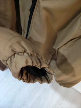 Cazadora marrón LEFTIES capucha XXL