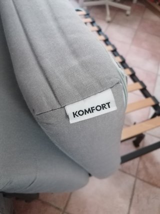 Divano letto matrimoniale IKEA grigio