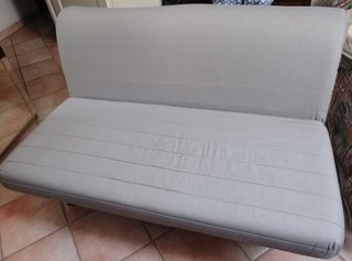 Divano letto matrimoniale IKEA grigio