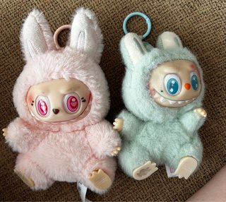 2 Llaveros Labubu Peluche