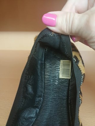 Zapatos manoletinas leopardo talla 41