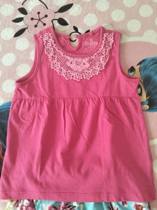 Conjunto Verano Niña Blusa Rosa y Shorts Estampado