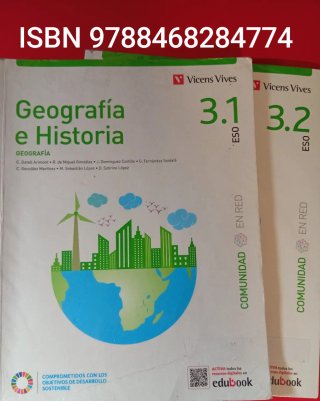LIBRO DE TEXTO DE GEOGRAFÍA E HISTORIA DE 3°ESO