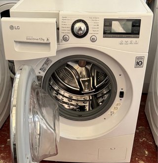 LAVADORA LG DIRECT DRIVE DE 12 KILOS