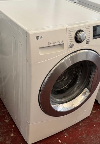 LAVADORA LG DIRECT DRIVE DE 12 KILOS