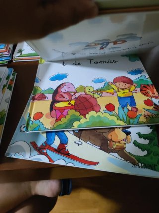 Colección salvat de libros de la letras del abeced