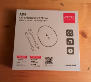 Adaptador CarPlay Android Auto Inalámbrico ATOTO