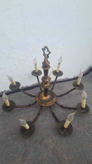 Lámparas lote de 3 lamparas colgante vintage 6 bra