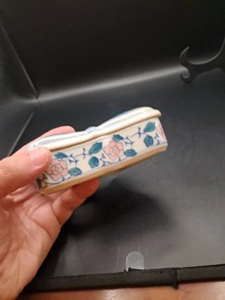 Caja china Mariposa Porcelana