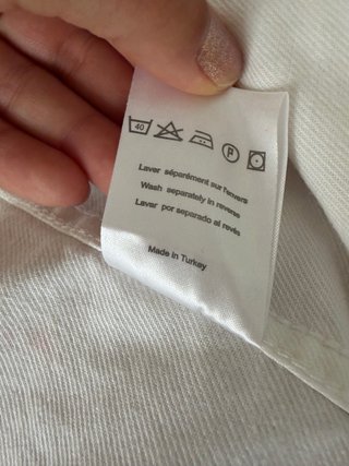 Chaqueta vaquera blanca Sandro Talla 36