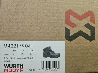 Botas de trabajo Wurth negras